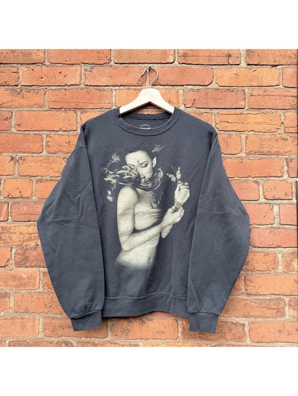mariah Carey butterfly 25th anniversary crewneck sweatshirt